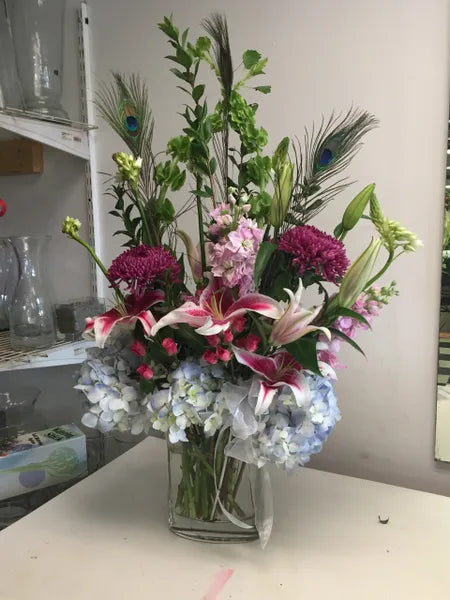 Airy Pink, Green Mix M0117 image 0