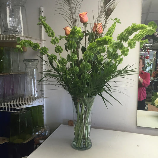 Peach Roses, Bells R0109 image 0