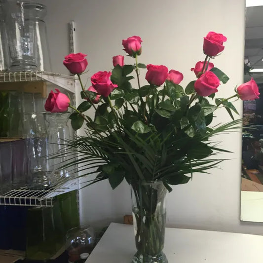 Signature Pink Roses R0113 image 0