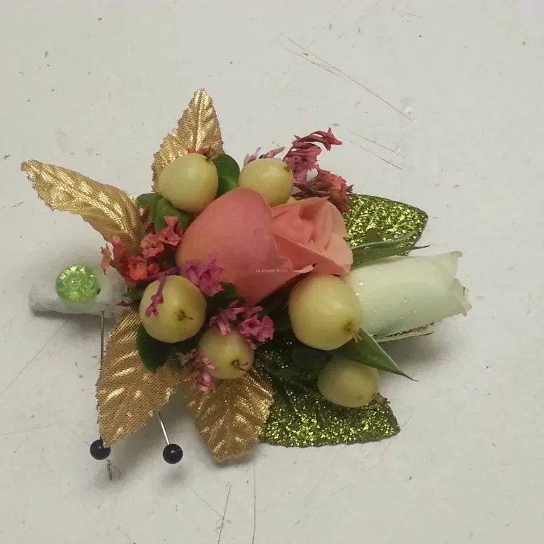 A close up of a flower arrangement on top of a table.