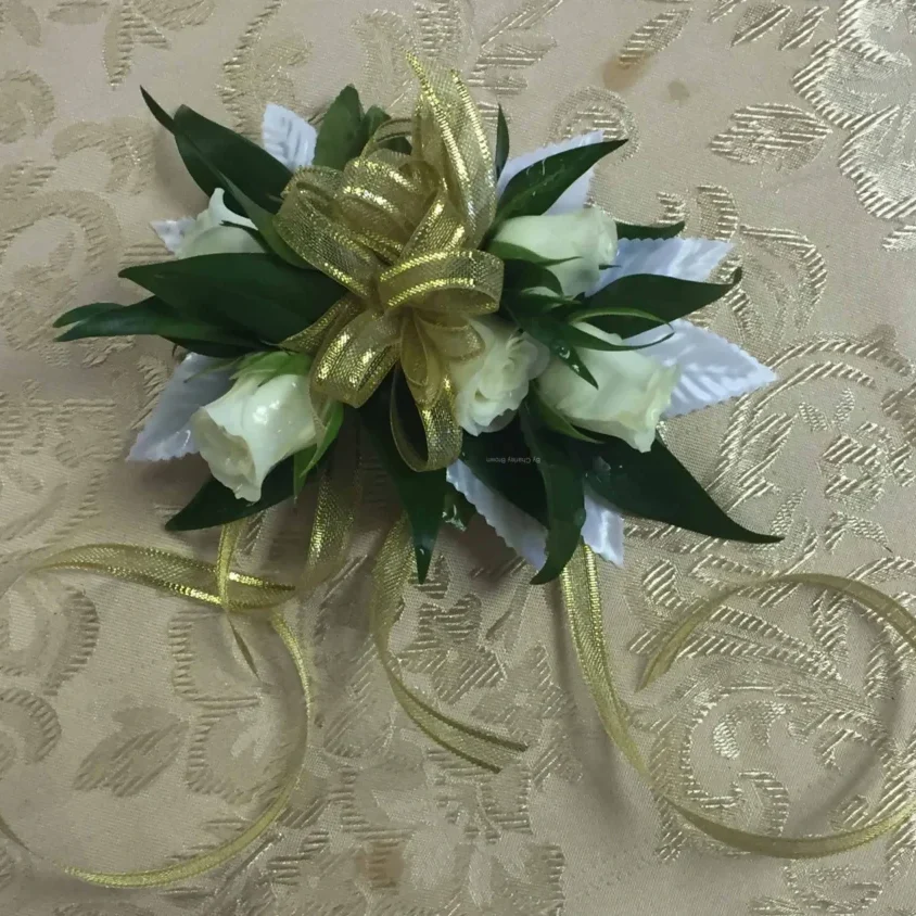 A close up of a flower on a table